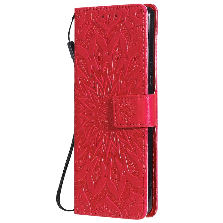 Pressed Printing Sunflower Pattern Horizontal Flip PU Leather Case with Holder & Card Slots & Wallet & Lanyard, Series 1 My Store