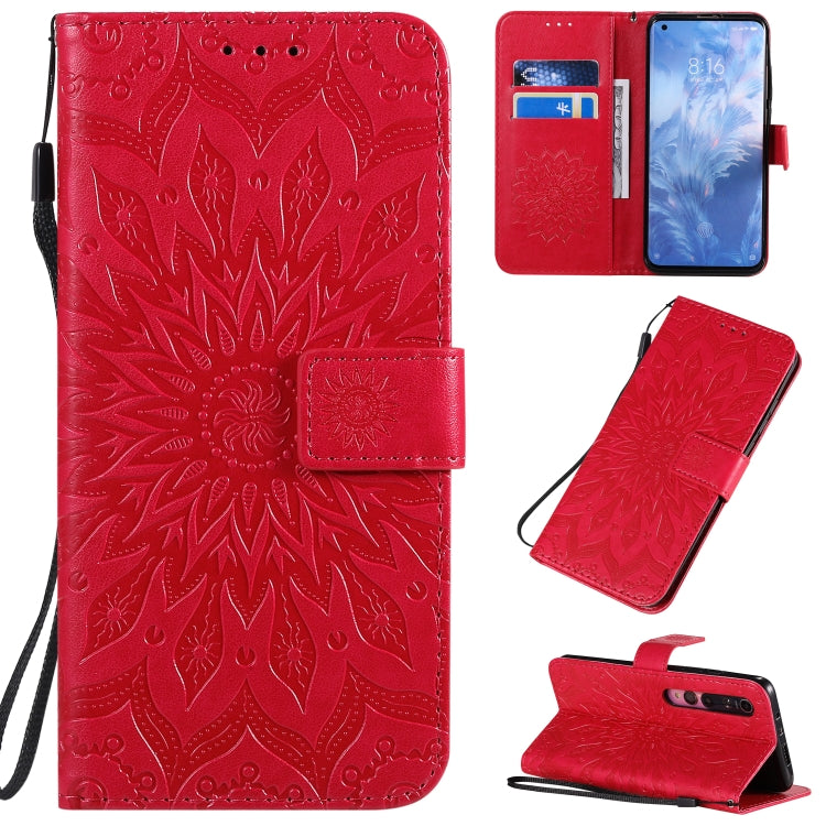 Pressed Printing Sunflower Pattern Horizontal Flip PU Leather Case with Holder & Card Slots & Wallet & Lanyard, Series 3 My Store