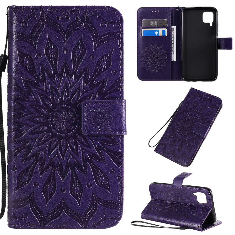 Pressed Printing Sunflower Pattern Horizontal Flip PU Leather Case with Holder & Card Slots & Wallet & Lanyard, Series 1 My Store