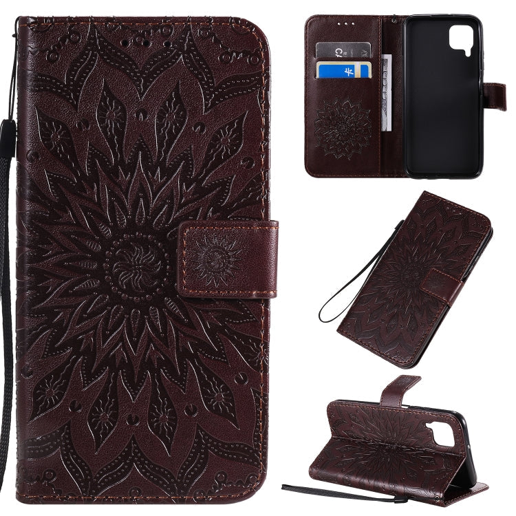 Pressed Printing Sunflower Pattern Horizontal Flip PU Leather Case with Holder & Card Slots & Wallet & Lanyard, Series 1 My Store