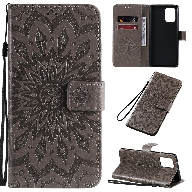 Pressed Printing Sunflower Pattern Horizontal Flip PU Leather Case with Holder & Card Slots & Wallet & Lanyard, Series 4 My Store