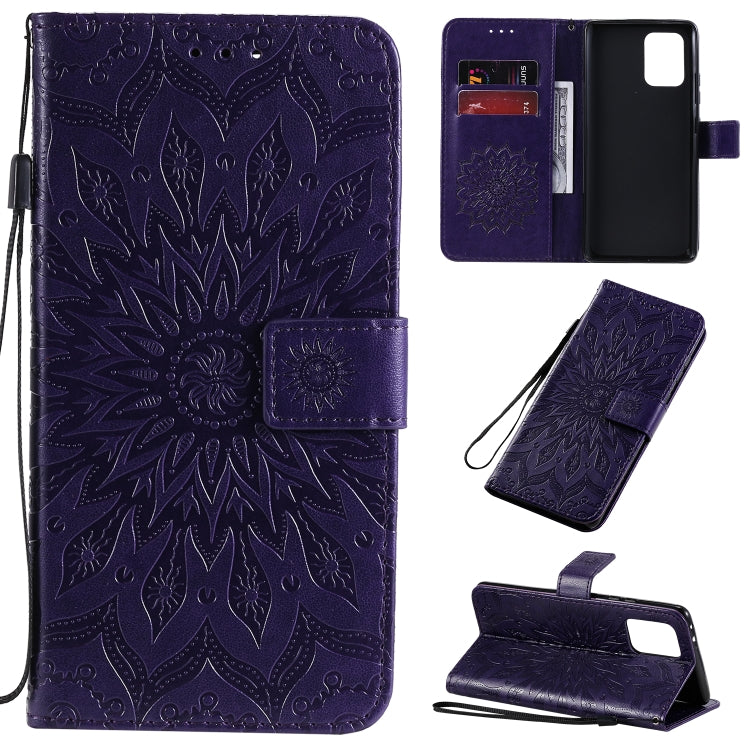 Pressed Printing Sunflower Pattern Horizontal Flip PU Leather Case with Holder & Card Slots & Wallet & Lanyard, Series 4 My Store