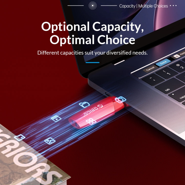 ORCIO USB2.0 U Disk Drive, Read: 10MB/s, Write: 3MB/s