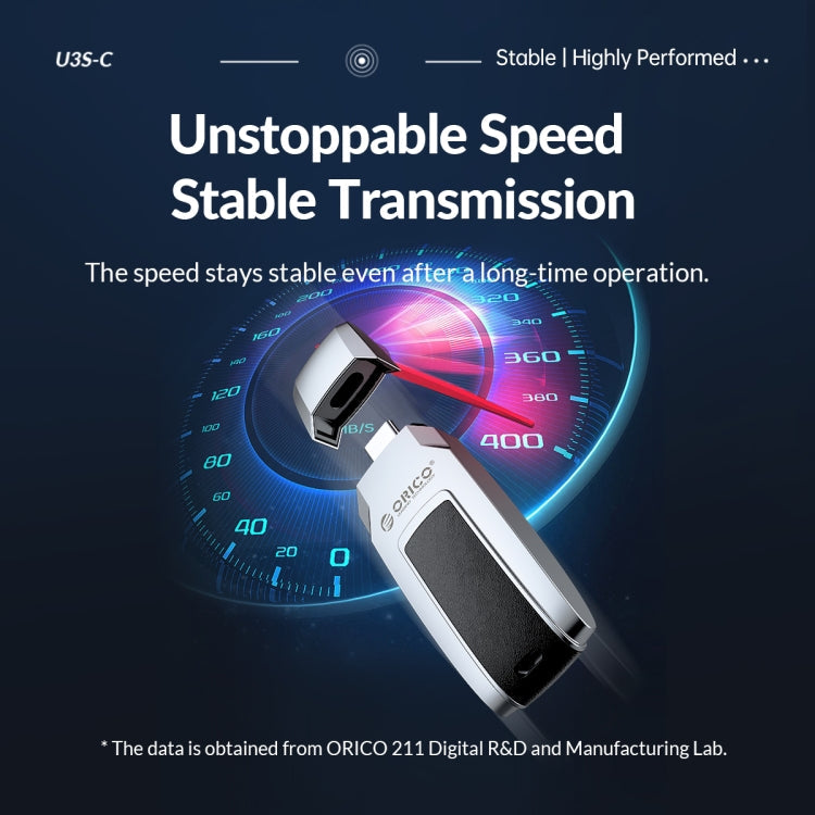 ORICO USB Flash Drive, Read: 260MB/s, Write: 70MB/s