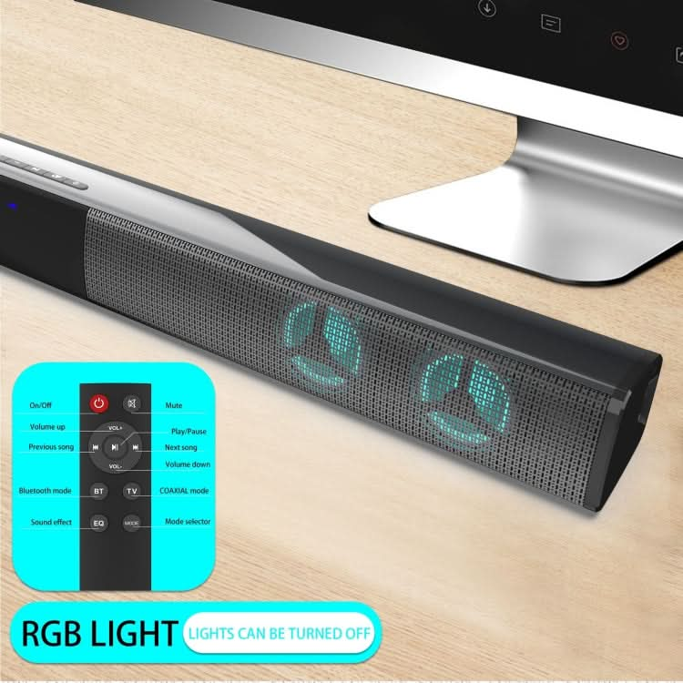 BS-28E RGB Colorful Atmosphere Light Bluetooth Speaker