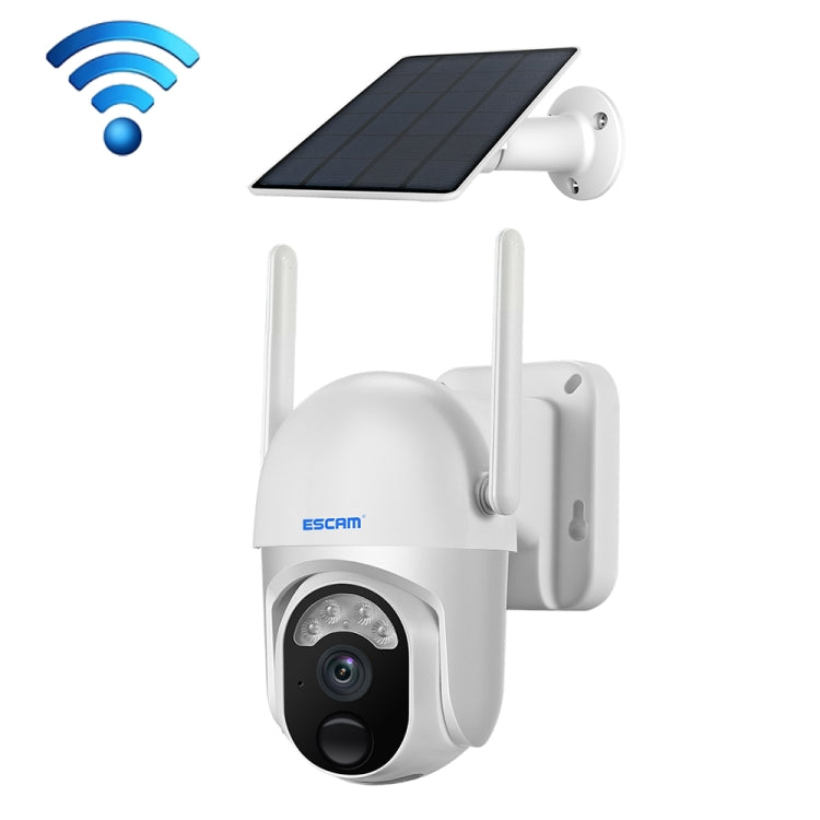 ESCAM QF103 3MP Cloud Storage PT WIFI PIR Alarm IP Camera with Solar Panel Battery Support Full Color Night Vision & Two Way Audio Reluova