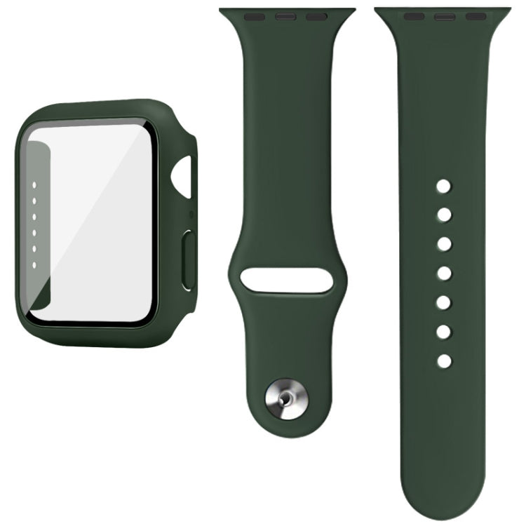 imak Silicone Watch Band PC Frame with Tempered Glass Film