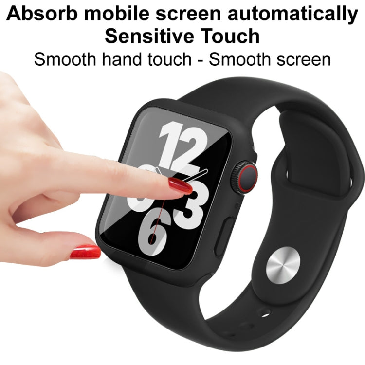 imak Silicone Watch Band PC Frame with Tempered Glass Film