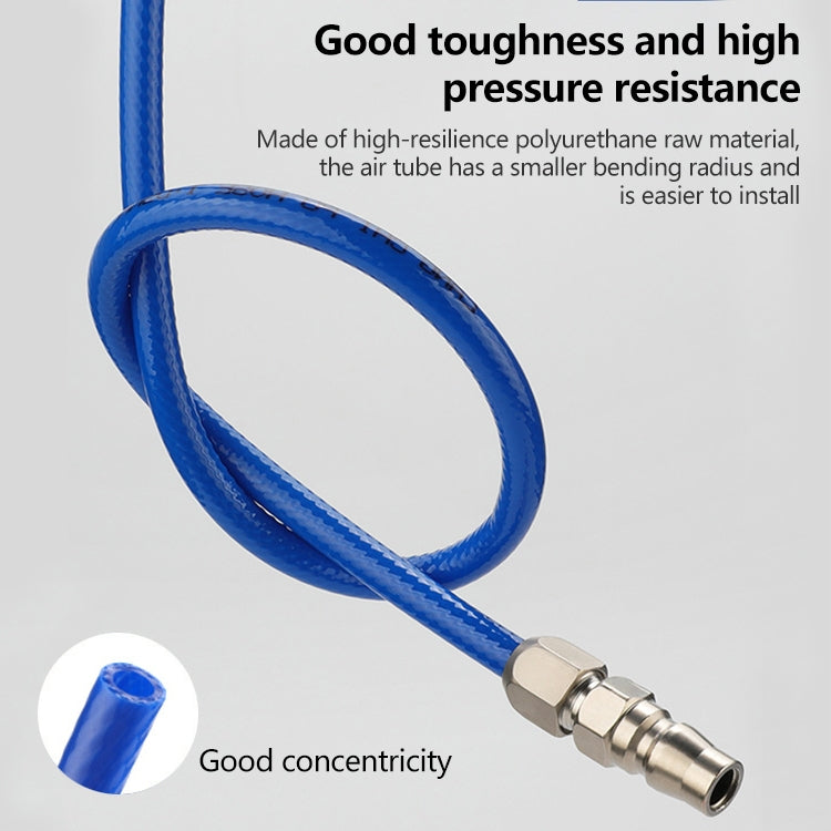 LAIZE High Pressure Flexible Polyurethane Pneumatic Tubing with Connector My Store