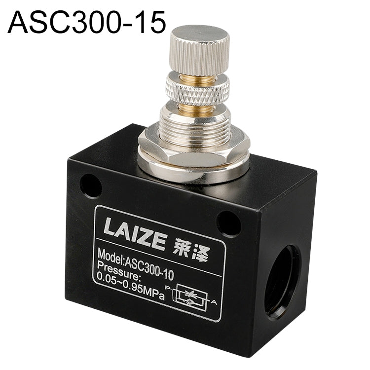 LAIZE Pneumatic Speed Regulating One-way Throttle Valve My Store