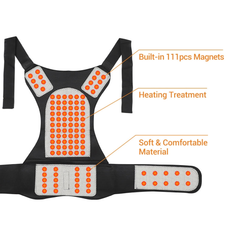 HailiCare Household Neck Back Waist Protector Waistcoat Warm Vest Protective Gear with Magnet Therapy My Store