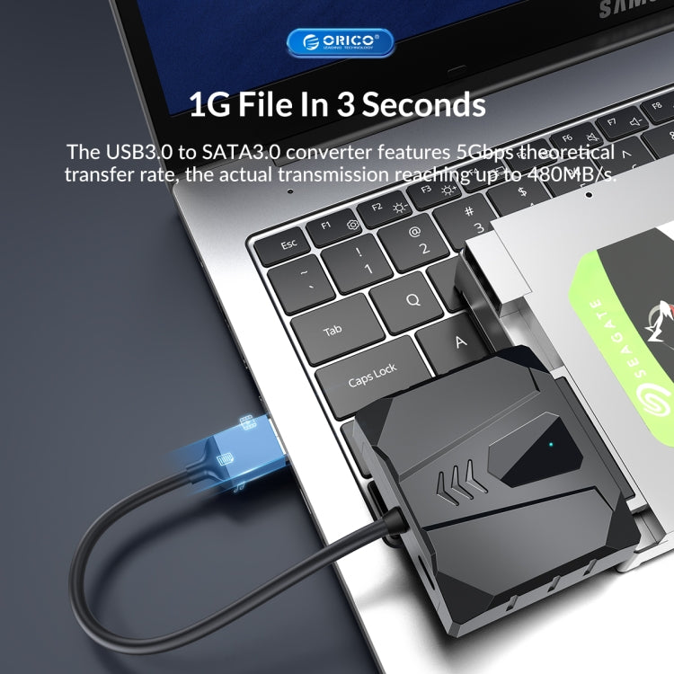 ORICO UTS2 USB 3.0 2.5-inch SATA HDD Adapter with Silicone Case My Store