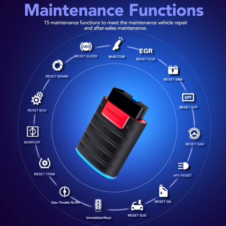 ThinkDiag SP164-O OBD2 Car Fault Diagnosis Instrument with a Free Software and DEMO