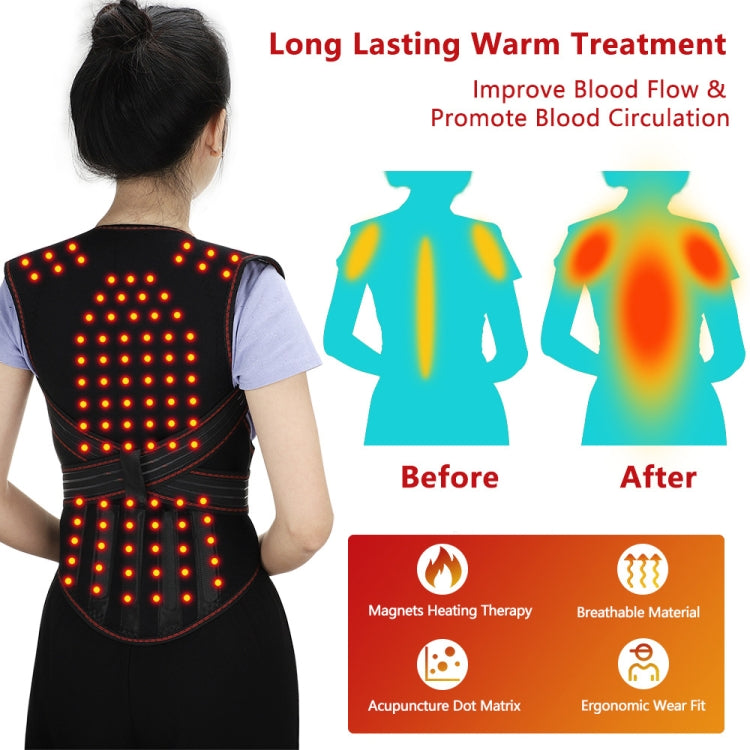 HailiCare Larger Version Household Neck Back Waist Protector Waistcoat Warm Vest Protective Gear with Magnet Therapy My Store