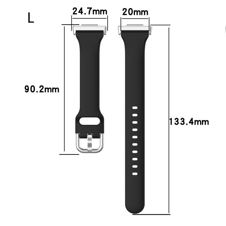 For Huawei Watch Fit 2 Small Waist Silicone Watch Band, Series 1