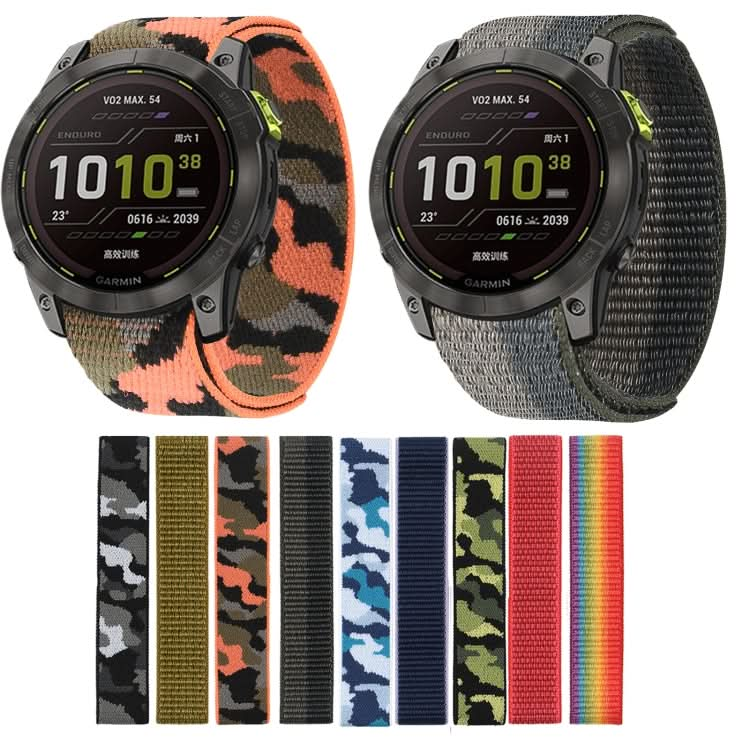 Hook And Loop Fastener Nylon Watch Band