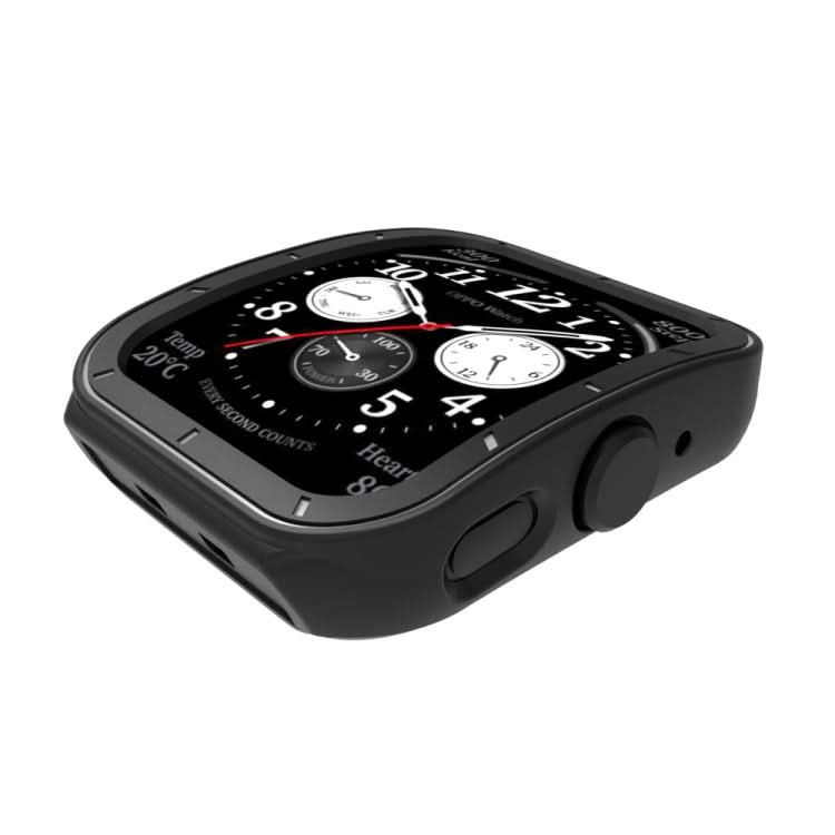 TPU Half-cover Hollowed Watch Case with scale