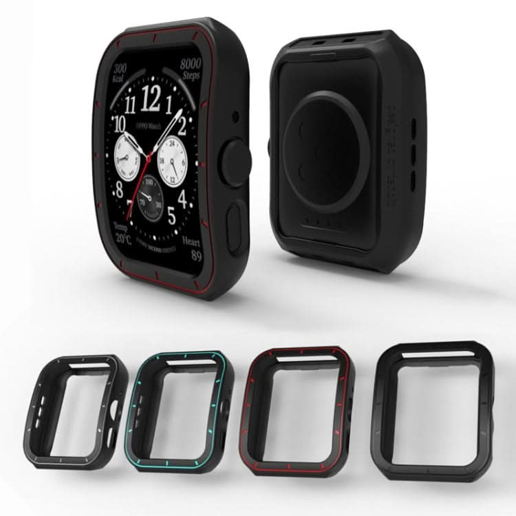 TPU Half-cover Hollowed Watch Case with scale