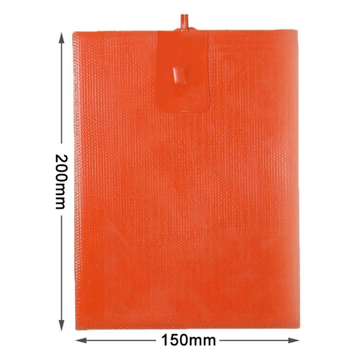 15 x 20cm Car Engine Oil Pan Sump Tank Heater Pad