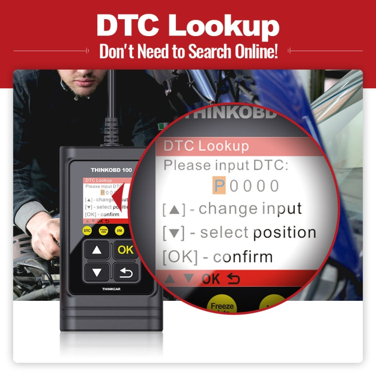 THINKCAR THINKOBD 100 OBD2 Car Scanner OBDII Diagnostic Tool ÎҵÄÉ̵ê