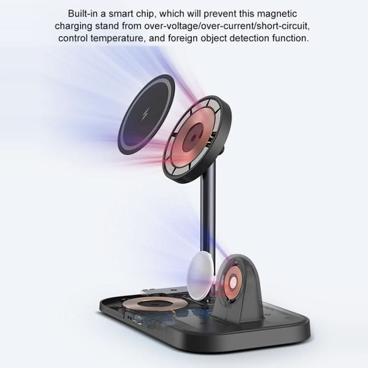 WA22 3 in 1 Magnetic Wireless Charger Phone Holder