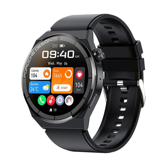 Ochstin 5HK46P 1.36 inch Round Screen Silicone Strap Smart Watch with Bluetooth Call Function