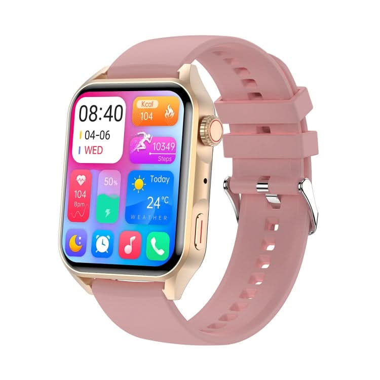 Ochstin 5HK28 1.78 inch Square Screen Silicone Strap Smart Watch Supports Bluetooth Call Function/Blood Oxygen Monitoring