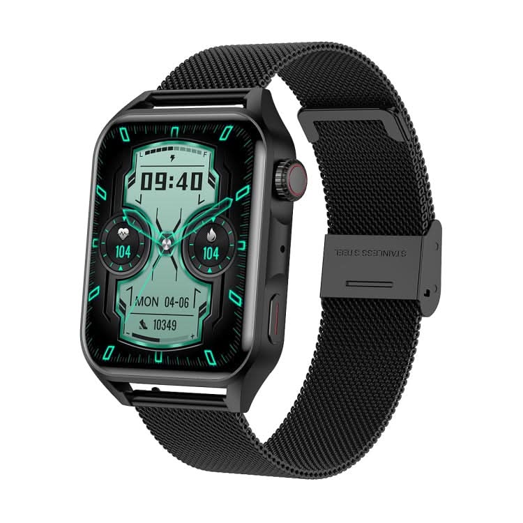 Ochstin 5HK28 1.78 inch Square Screen Steel Strap Smart Watch Supports Bluetooth Call Function/Blood Oxygen Monitoring