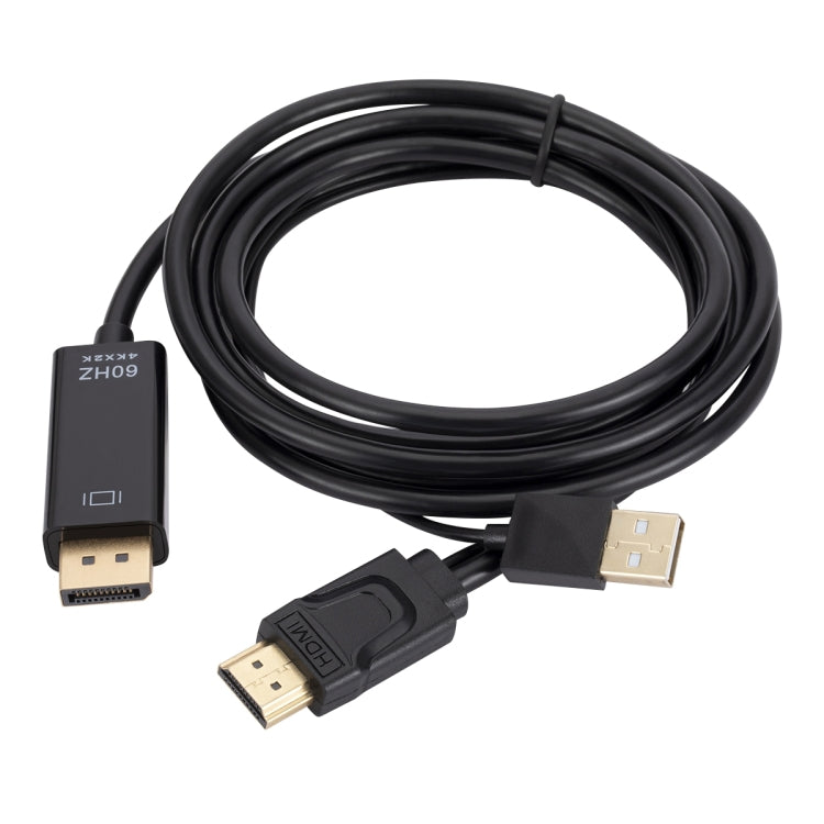 HDMI to USB+DisplayPort Adapter Cable with Power Supply, Length: 1.8m My Store