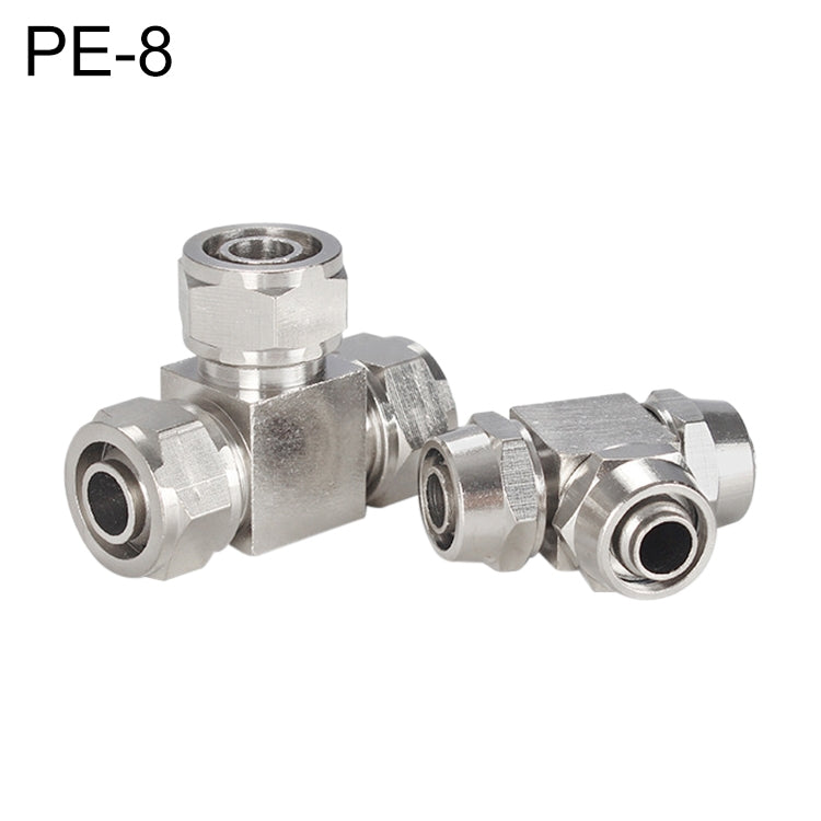 LAIZE Nickel Plated Copper Y-type Tee Pneumatic Quick Connector My Store