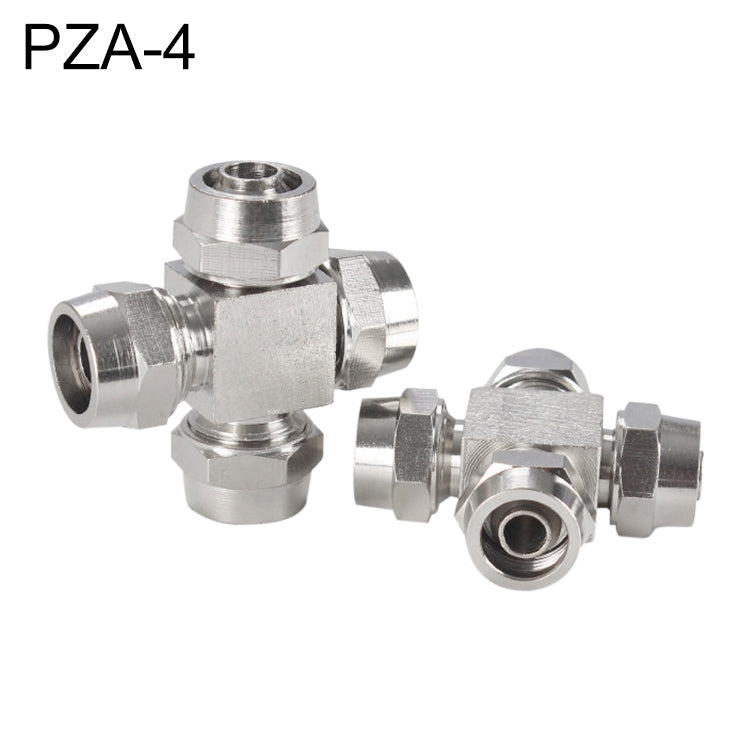 LAIZE Nickel Plated Copper Y-type Tee Pneumatic Quick Connector My Store