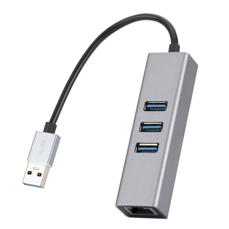 SL-030 ǧÕ×Íø¿¨USBת RJ45+3¸öUSB 3.0 ת»»¼¯ÏßÆ÷HUB