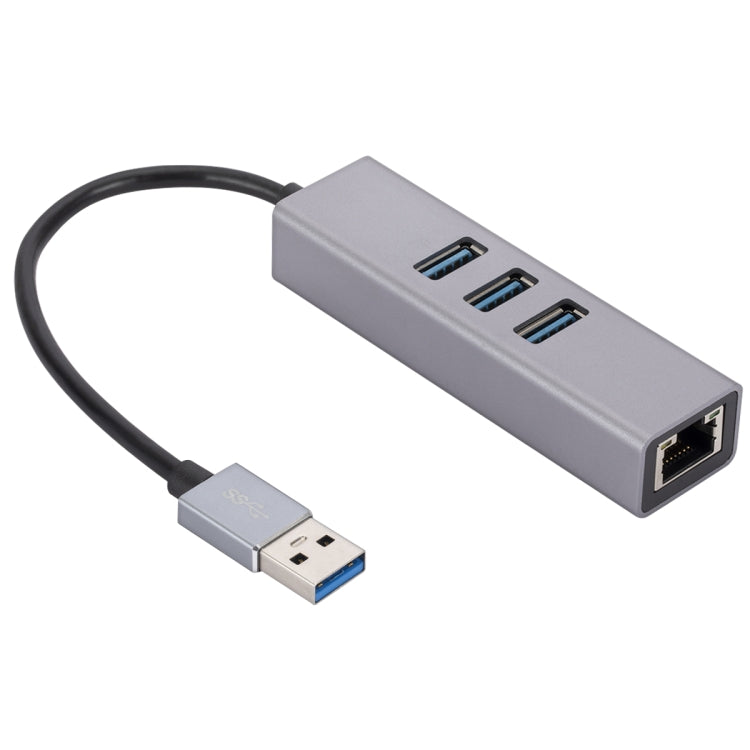 SL-030 ǧÕ×Íø¿¨USBת RJ45+3¸öUSB 3.0 ת»»¼¯ÏßÆ÷HUB