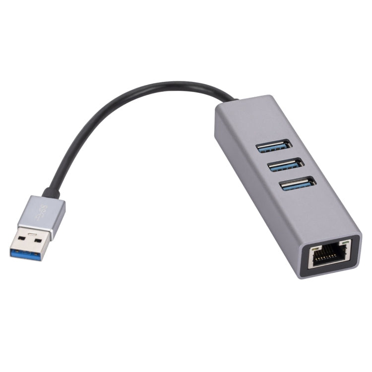 SL-030 ǧÕ×Íø¿¨USBת RJ45+3¸öUSB 3.0 ת»»¼¯ÏßÆ÷HUB