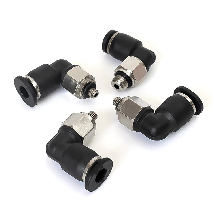 PL4-M3C LAIZE 2pcs Nickel Plated Copper Mini Pneumatic Quick Connector My Store