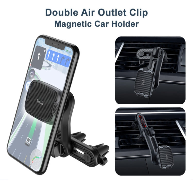 IMAK C5-F2 Dual Chip Air Outlet Magnetic Car Holder ÎҵÄÉ̵ê