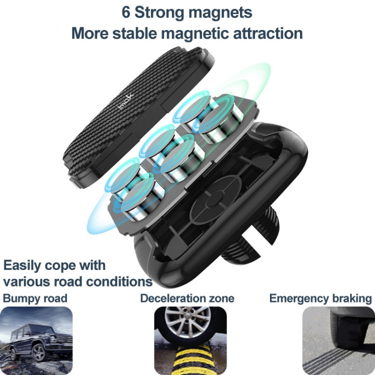 IMAK C5-F2 Dual Chip Air Outlet Magnetic Car Holder ÎҵÄÉ̵ê