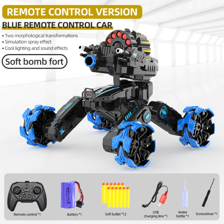 DM-518 Four-wheel Battle Blooming Tire Spray Remote Control Car