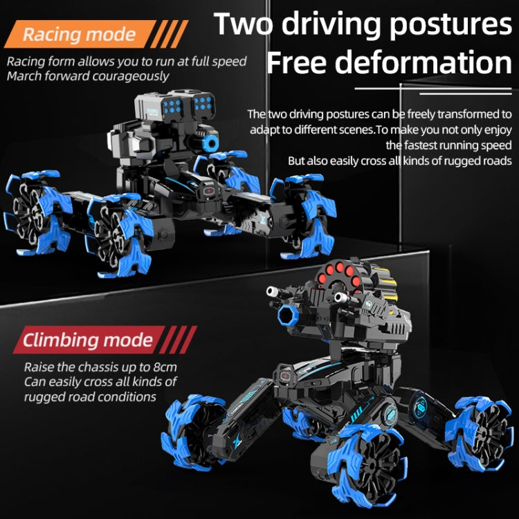 DM-518 Four-wheel Battle Blooming Tire Spray Remote Control Car