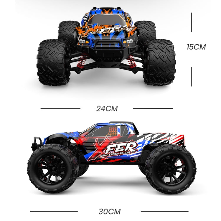 9501E 1:16 Full Scale Remote Control 4WD High Speed Car Reluova