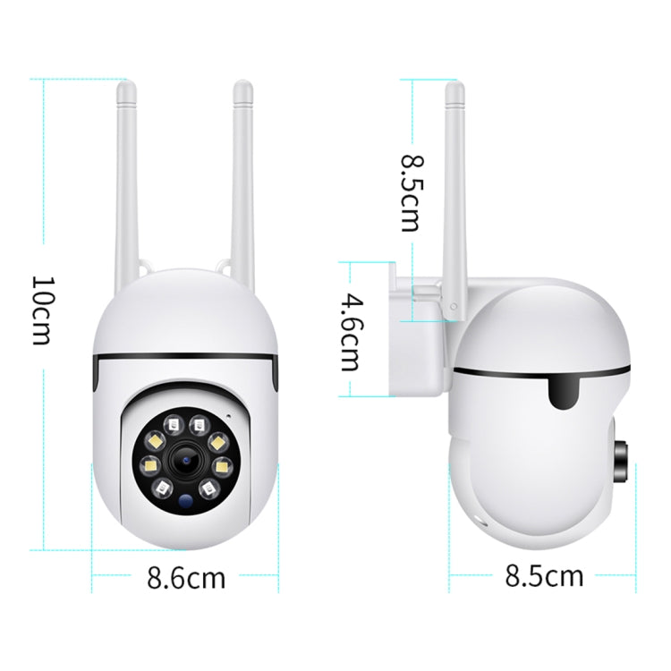 A7 1080P HD Wireless WiFi Smart Surveillance Camera Support Night Vision / Two Way Audio-Reluova