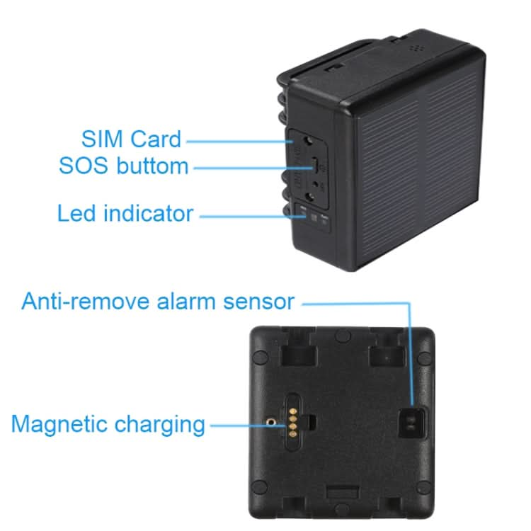 RF-V24 4G Solar GPS Tracking Locator Livestock Tracker - Reluova