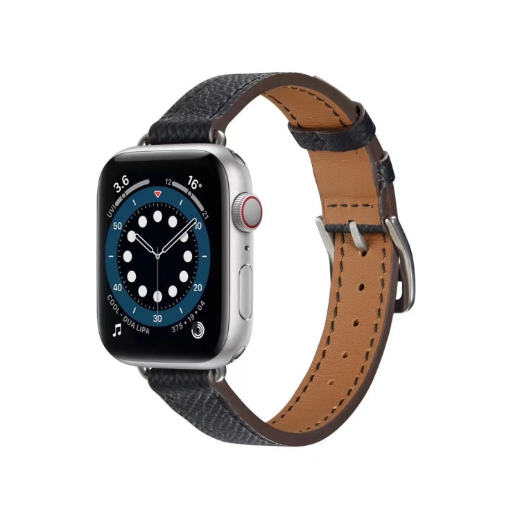 Cross Texture Breathable Watch Band For Apple Watch