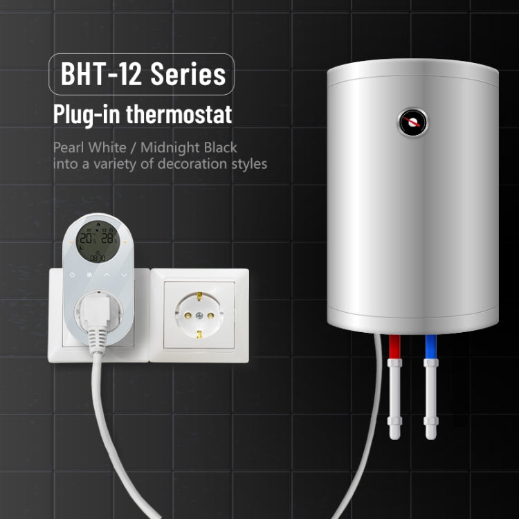 Plug-in LCD Thermostat, EU Plug Reluova