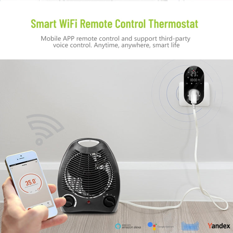 Plug-in LED Thermostat, EU Plug Reluova