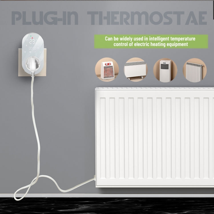 Plug-in LED Thermostat, EU Plug Reluova