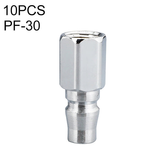 10pcs C-type Self-lock Air Tube Pneumatic Quick Fitting Connector, Series 1