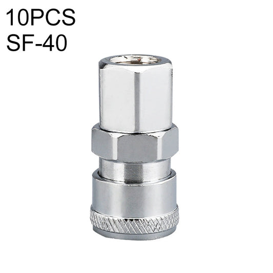 10pcs C-type Self-lock Air Tube Pneumatic Quick Fitting Connector, Series 2