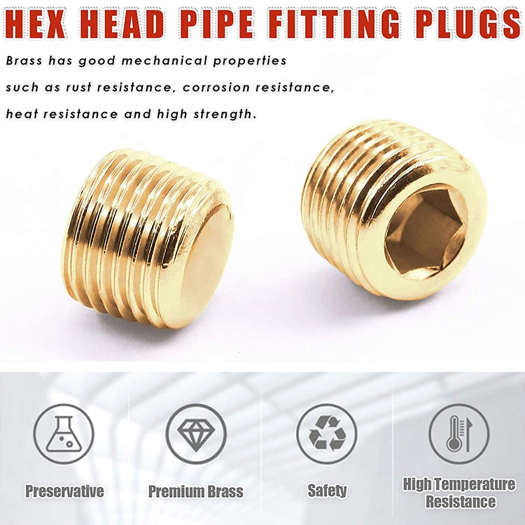 LAIZE 2pcs Copper Plug Connector Accessories, Caliber:4 Point My Store