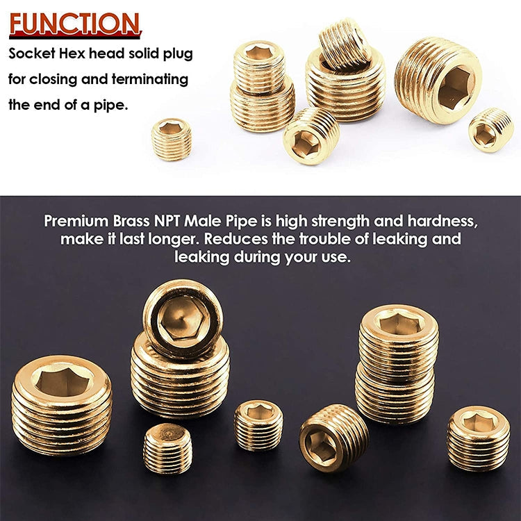 LAIZE 2pcs Copper Plug Connector Accessories, Caliber:4 Point My Store